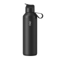 Ocean Bottle Peak GO 710 ml vakuumisolerad vattenflaska, Obsidian svart
