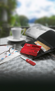 Logotrade reklamprodukter bild: VICTORINOX SwissCard Classic 10 funktioner