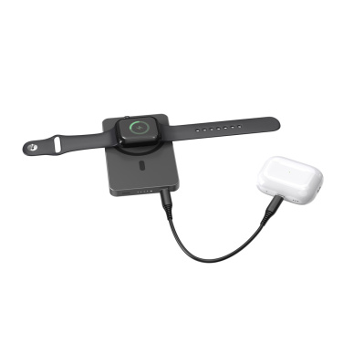 Logotrade profilreklam bild: Urban Vitamin Marin 5000mAh magnetisk 15W trådlös powerbank